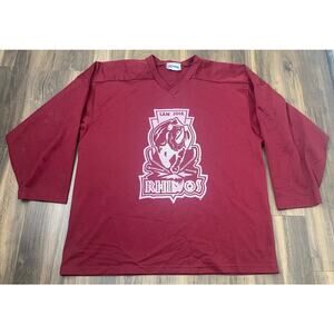 VTG 90s Kobe Canada San Jose Rhinos Inline Hockey Team jersey, XXL